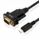 Usb C To Rs232 Db9 Serial Port Adapter Cable(Usb-C To Serial, Usb C To Db9, Usb