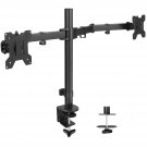 VIVO Dual Monitor Desk Mount, Heavy Duty Fully Adjustable Steel Stand, Holds 2 C