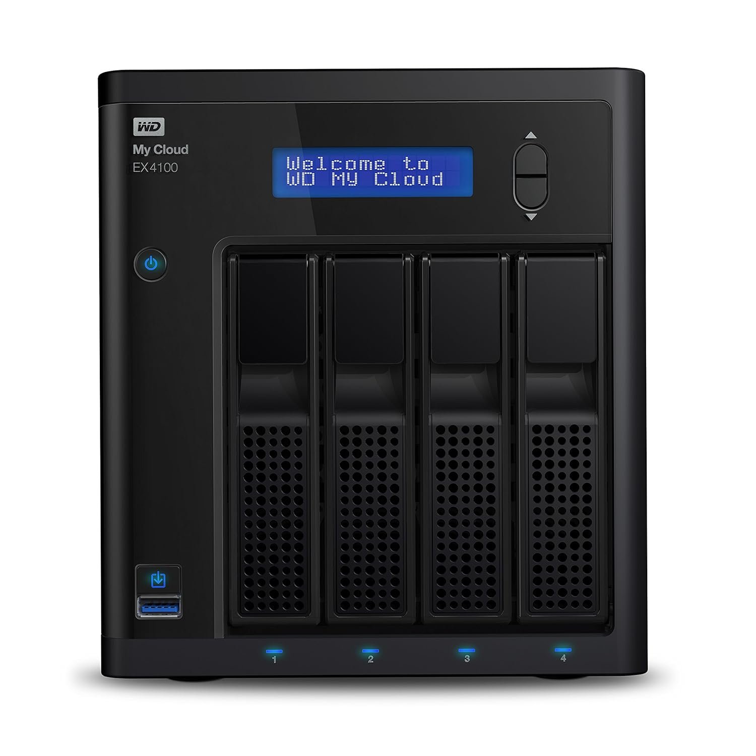 WD Diskless My Cloud EX4100 Expert Series 4-Bay Network Attached Storage - NAS -