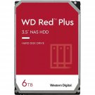 Western Digital 6TB WD Red Plus NAS Internal Hard Drive HDD - 5400 RPM, SATA 6 G