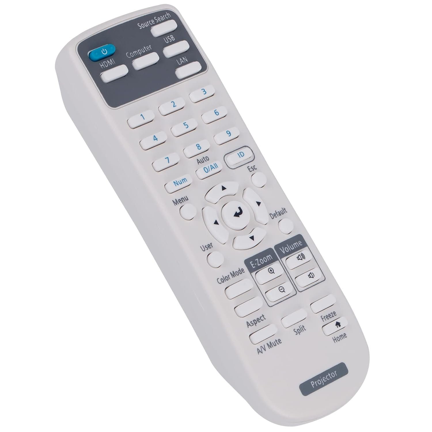 219863500 Replace Remote Control Fit For Epson Projector Powerlite E20 119W X49