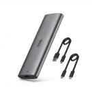 SSK Aluminum USB C to M.2 NVMe SSD Tool-Free Enclosure Reader, USB 3.1/3.2 Gen 2