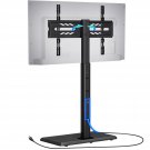 Tv Stand With Power Outlet, Universal Floor Tv Stand For 32-70 Inch, Tvs - Heigh