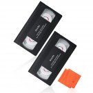 Vhs / Vcr Head Cleaner, 2 Pack Video Head Cleaning Kit For Vhs / Vcr Players, Dr