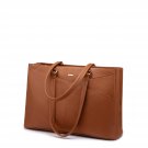 Laptop Tote Bag For Women 15.6 Inch Waterproof Leather Computer Bags Women Business Office Work Ba