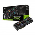 Geforce Rtx 4070 12Gb Xlr8 Gaming Verto Epic-X Rgb Triple Fan Graphics Card Dlss 3