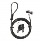 Sendt 10 Foot Black Notebook/Laptop Keyed Lock Security Cable Extra Long!