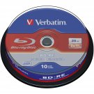 Verbatim BD-RE 25GB 2X with Branded Surface - 10pk Spindle