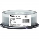 Verbatim M DISC BDXL 100GB 4X White Inkjet Hub Printable - 25pk Spindle (98915)
