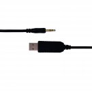 Usb Rs232 To 3.5Mm Serial Cable With Ftdi Ft232Rl Chip 6Ft