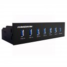 Front Panel Usb 3.0 Hub 7 Port & One Fast Charging Usb 2.1A Charging Port