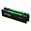 Beast Rgb 32Gb (2X16Gb) 3200Mhz Ddr4 Cl16 Desktop Memory Kit Of 2 Kf432C16Bbak2/32