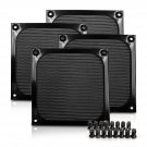 4 Pack of Mesh Grills with Screws (120mm)