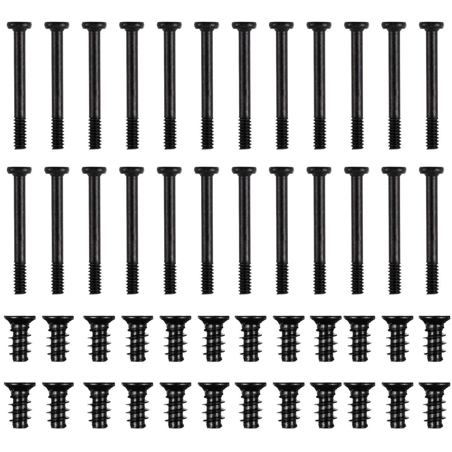 Durable Tool 60Pcs Computer Cooling Fan Mount Screws Case Fan Long Short Screws Set