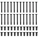 Durable Tool 60Pcs Computer Cooling Fan Mount Screws Case Fan Long Short Screws Set