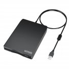 Usb Floopy Drive,Portable 3.5" Usb External Floppy Disk Drive,Slim Plug And Play 1.44 Mb Fdd For P