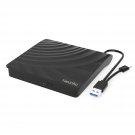 External Cd Dvd Drive, Usb 3.0 Type-C Portable Cd Dvd +/-Rw Drive, Dvd/Cd Rom Rewriter Burner, Com