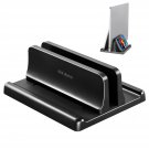 Vertical Laptop Stand Holder,Adjustable Plastic Desktop Notebook Dock,Space-Saving For All Macbook