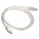 cablecc USB Male to Firewire IEEE 1394 4 Pin Male iLink Adapter Cord Cable for Sony DCR-TRV75E DV