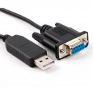 Pl2303Ta Usb Rs232 To Db9 Cross Wired Rollover Null Modem Cable (Null Modem Pinout: 2-Txd, 3-Rxd 5