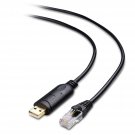 Cable Matters USB to RJ45 Serial Console Cable (Compatible with Cisco Console Cable, Rollover Cabl