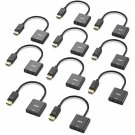 BENFEI DisplayPort to VGA 10 Pack, Gold-Plated DP to VGA Adapter (Male to Female) Compatible for L