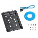 M.2 Ngff To Sata3.0 Adapter Card, Dual M.2 B-Key Ssd To 6G Interface Adapter Card, Sata To Dual M.