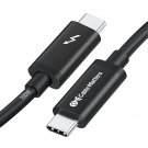 Cable Matters [Intel Certified] 20Gbps Thunderbolt 3 Cable 6.6 Feet (USB C Thunderbolt Cable) in B