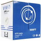 VIVO 500ft Bulk Cat5e, CCA Ethernet Cable, 24 AWG, UTP Pull Box, Cat-5e Wire, Indoor, Network Inst