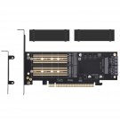 3 In 1 M.2 And Msata Ssd Adapter Card For M.2 Nvme To Pcie Adapter,M.2 Sata Ssd To Sata Iii Adapte
