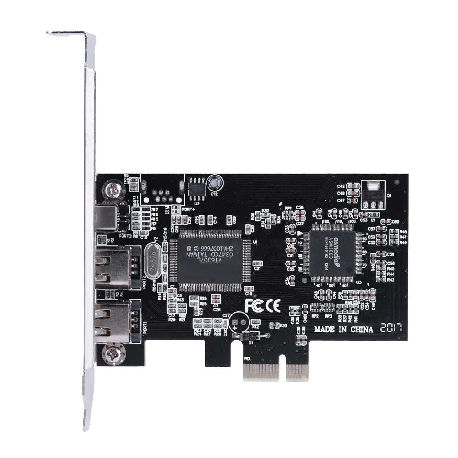 1394A Controller Card, Pci-E Pci Express Firewire 1394A Ieee 1394 Controller Card With Firewire Ca