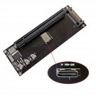 xiwai SFF-8612 SFF-8611 Oculink to PCIE PCI-Express 16x 4X Adapter with SATA Power Port for Mainbo