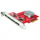 Pex-Sa134 4-Port Esata Iii 6Gbps Pci Express Four Lanes Host Adapter Card - Ahci Port-Multiplier P
