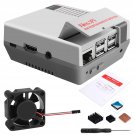 Raspberry Pi 3B+ Case, Raspberry Pi Case With Fan, Retro Gaming Nes3Pi Case With Cooling Fan, Rasp