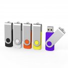 5 Pack 64Gb Usb Flash Drive 64 Gb Flash Drives Thumb Drive Swivel Usb Stick Usb 2.0 Pen Drive (64G
