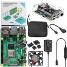 Vilros Basic Starter Kit for Raspberry Pi 4 with Fan Cooled ABS Case Includes Raspberry Pi 4 Board