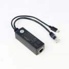 Gigabit Usb Type C Active Poe Splitter 48V To 5V Ieee802.3Af Power Over Ethernet For Raspberry Pi