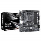 ASROCK B450M PRO4 R2.0 Socket AM4/ AMD B450/ DDR4/ SATA3&USB3.2/ M.2/ Micro ATX Motherboard