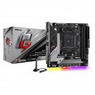 ASRock B550 Phantom Gaming-ITX/AX Supports 3rd Gen AMD AM4 Ryzen / Future AMD Ryzen Processors Mot
