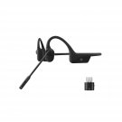 Opencomm Uc Bone Conduction Bluetooth Stereo Computer Headset With Loop110 Usb-C Adapter-Wireless