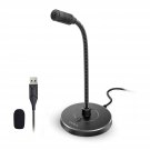 Usb Computer Microphone G009, Noise-Cancelling Recording Desktop Mic For Pc/Laptop For Online Chat