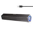 Sw010 Dual Mode Computer Speakers, 8W Hifi Stereo, Wired Usb Connection With Built-In 16-Bit Dac F