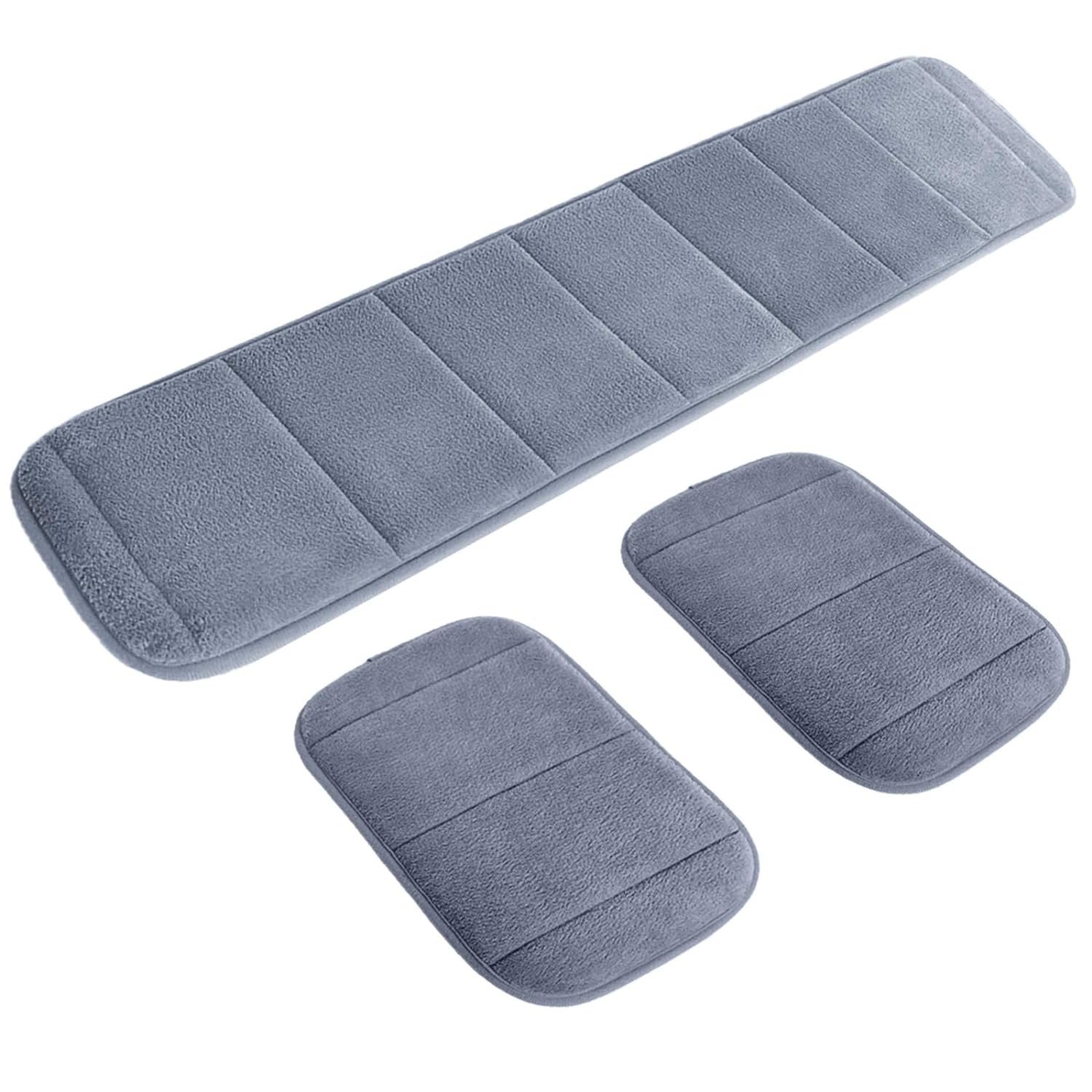 2 Sets Ergonomic Computer Elbow Wrist Pad, Long & Short Size Combination Keyboard Wrist Rest Elbow