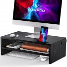 Monitor Stand, 2 Tier Computer Stand, Monitor Stand Riser With Cellphone Holder & Storage Space, E