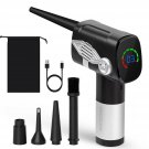 Compressed Air Duster, Electric Air Duster: 6000Mah Rechargeable Air Blower, Type-C Fast Charge, E