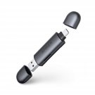 Anker USB-C and USB 3.0 SD Card Reader, PowerExpand+ 2-in-1 Memory Card Reader with Dual Connector