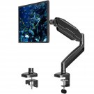 Single Monitor Desk Mount - Articulating Gas Spring Monitor Arm, Removable Vesa Mount Desk Stand W