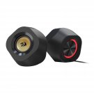 Redragon GS590 Wireless RGB Desktop Speakers, 2.0 PC Computer Stereo Speaker w/BT 5.0/AUX/USB Mode