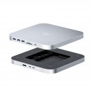 Usb-C Hub With Dual Hard Drive Enclosure, Type-C Docking Station For Mac Mini, Mac Studio M1 Max U