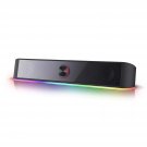 Redragon GS560 Adiemus RGB Desktop Soundbar, 2.0 Channel Computer Speaker with Dynamic Lighting Ba